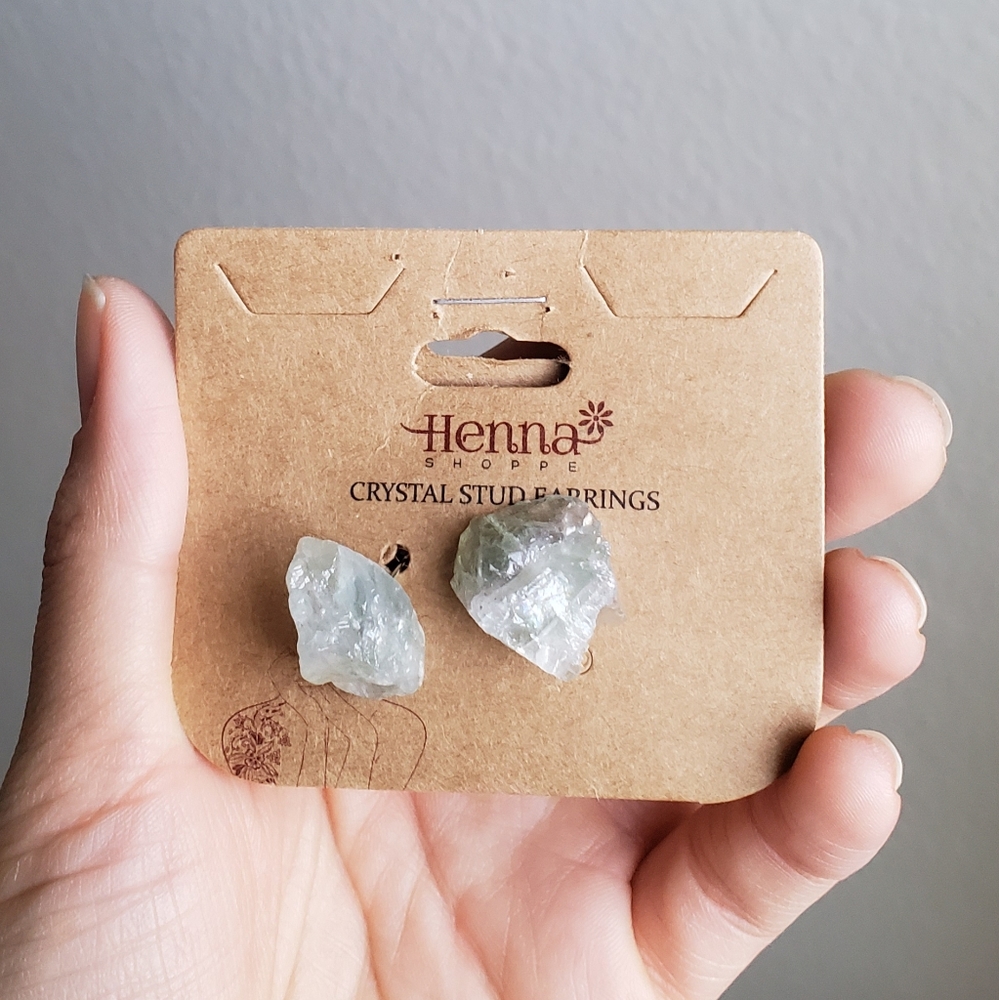 Henna Shoppe Crystal Stud Earrings